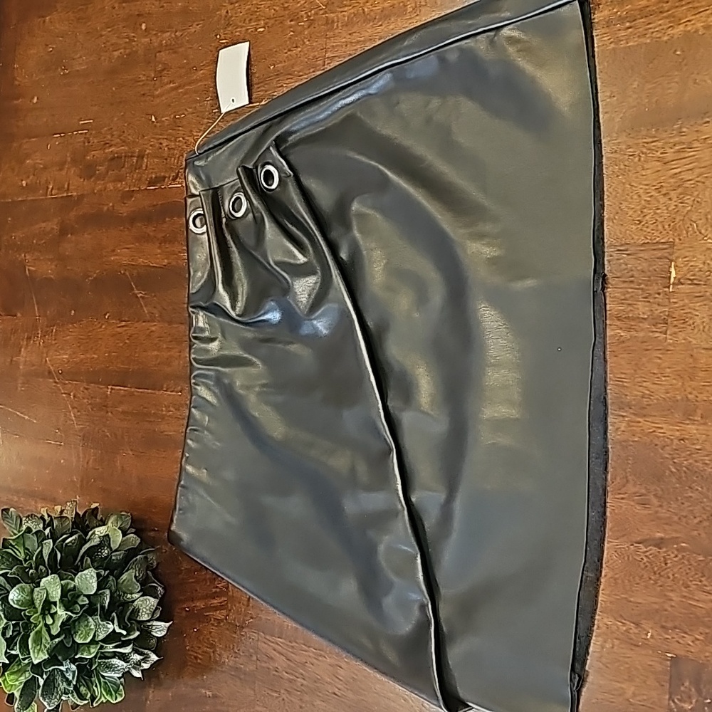 Bar III Faux Leather Mini Skirt - Size 4
